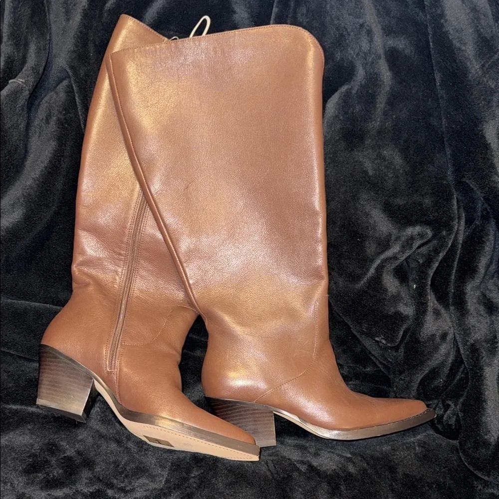 Dolce Vita Tan Over the Knee Boots New Sz 6